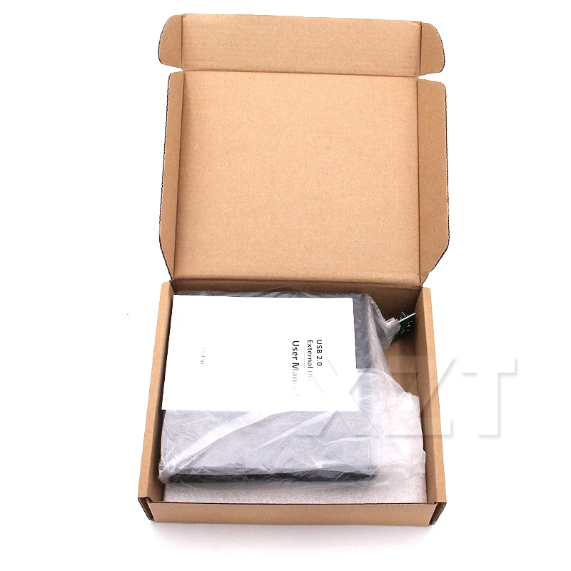 1 шт. USB 2,0 SATA Внешний привод DVD CD DVD-Rom IDE чехол для привода 12,7 мм тонкий для ноутбука внешний портативный