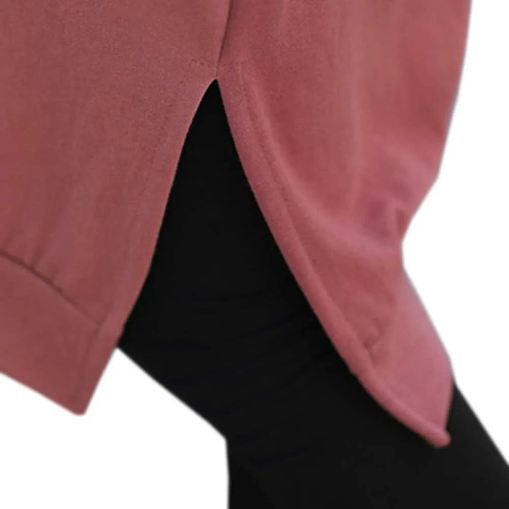 

Free Ostrich Fashion Sweatshirt Women Full Sleeve Hooded 2018 Solid Casual Hoodies Sweatshirts Women Long Coat Pullovers