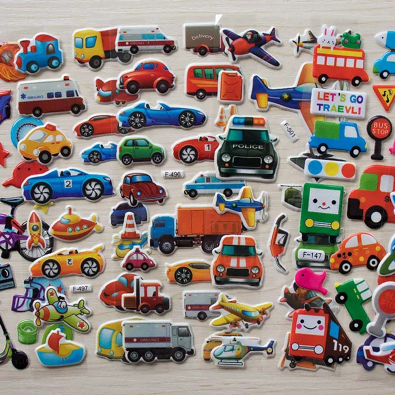 Vehicle 6 шт. японского Аниме Chibi Maruko-chan наклейки Канцтовары Post-It записная книжка бумага для скрапбукинга кавайный дневник наклейки Chi-bi Maruko - Цвет: Vehicle