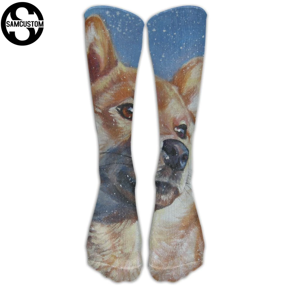 SAMCUSTOM модные гольфы женские хлопковые Гольфы выше колена красивые длинные чулки