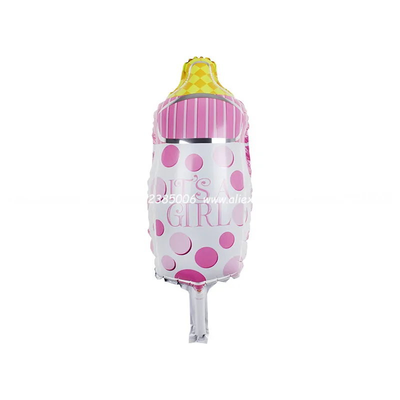 Bottle pink 1 шт. мини воздушные шары из фольги в виде головы животного Дети День рождения тема джунгли вечерние океан рыбные шары надувные игрушки детский душ Единорог Вечерние - Цвет: Bottle pink