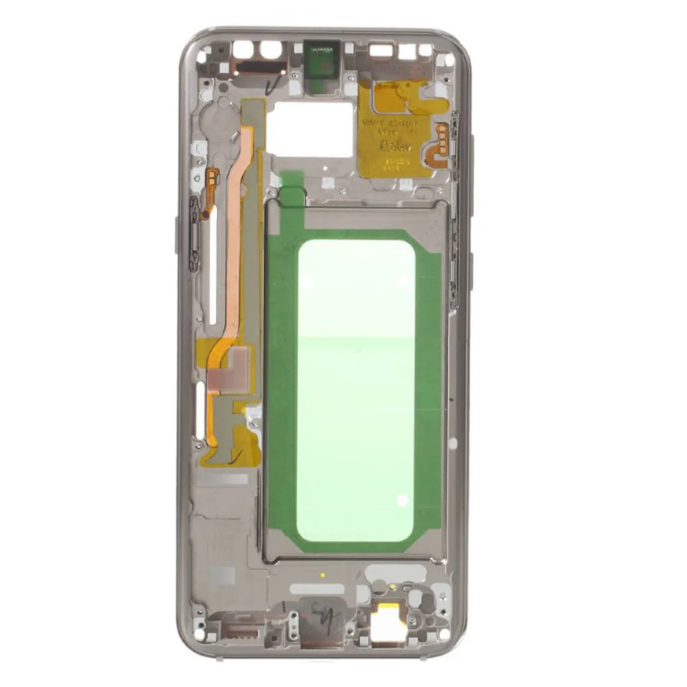 Новый ЖК дисплей со средней рамкой ободок с и боковой кнопкой для Samsung Galaxy S8 + Plus G955