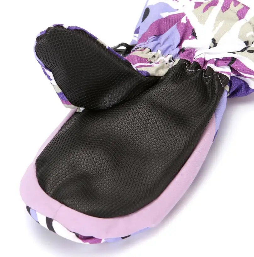 Зимние теплые перчатки для верховой езды маленьких девочек лыжные уличные От 3 до