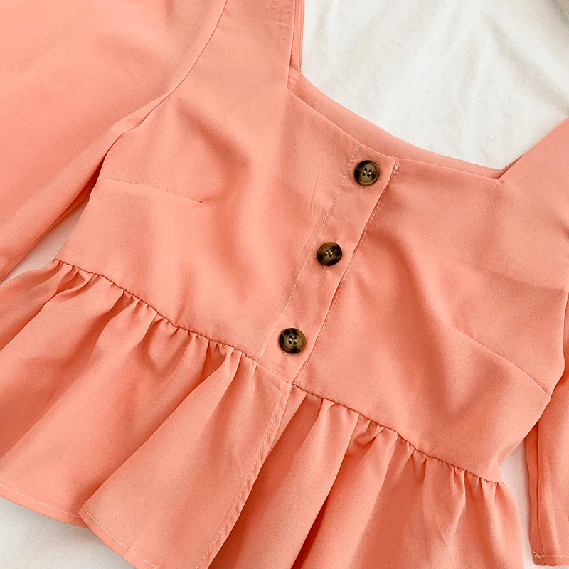 2019 новые модные женские туфли блузка рубашка дворцовый ретро-стиль ретро