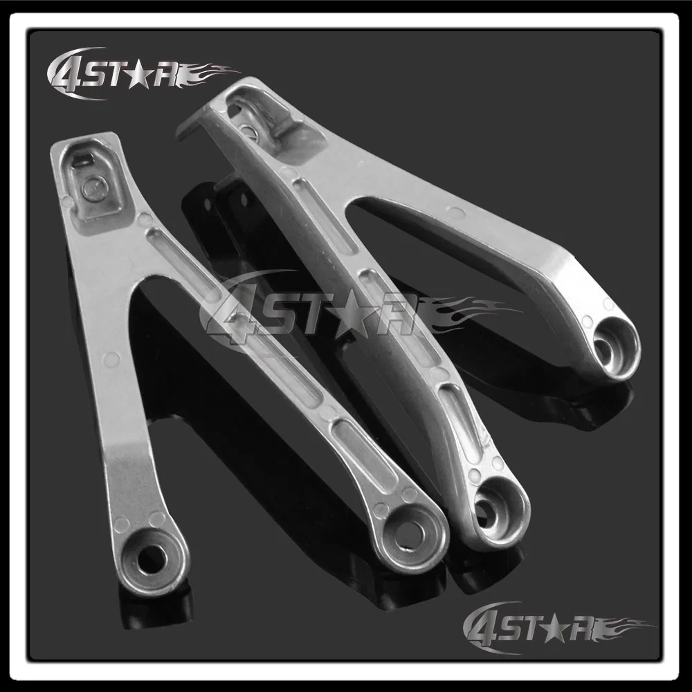 Сплав мотоцикла задний пассажирский подставка для ног колышек Педали Набор &