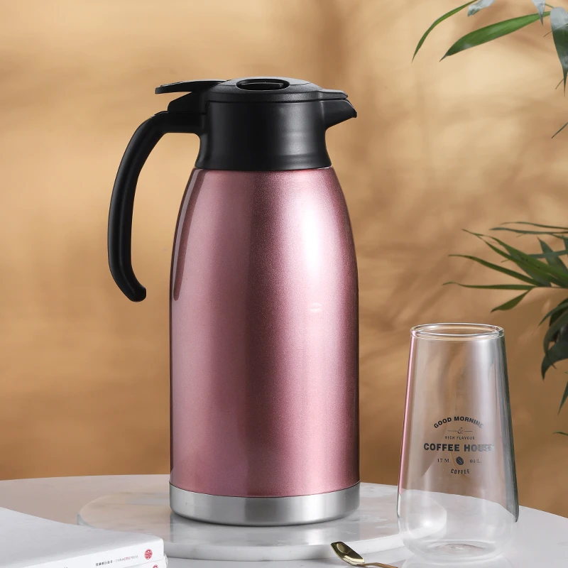 Термос для кофе чая герметичная бутылка воды чайник с ручкой 304 термосы из