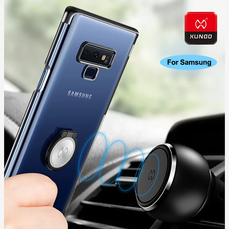 XUNDD Роскошный Жесткий Пластиковый Чехол для Samsung Galaxy Note 8 9 S8 S9 Plus чехол телефона с