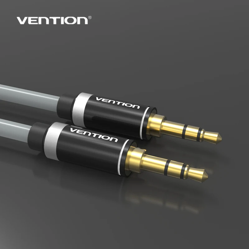 Последовательный кабель P460AC Vention 0 5 ~ 2 метра AUX Audio 3 мм штекер на позолоченный для