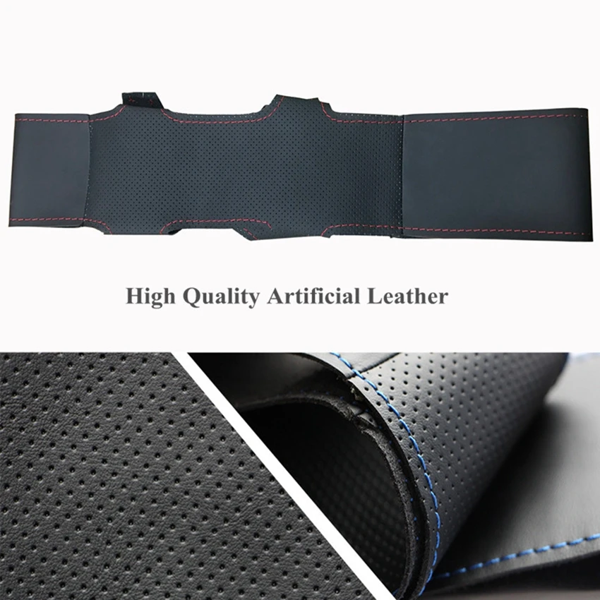 Hand-stitched DIY Black Genuine Leather Car Steering Wheel Cover for Lexus IS IS250 IS250C IS300 IS300C IS350 IS350C F SPORT | Автомобили