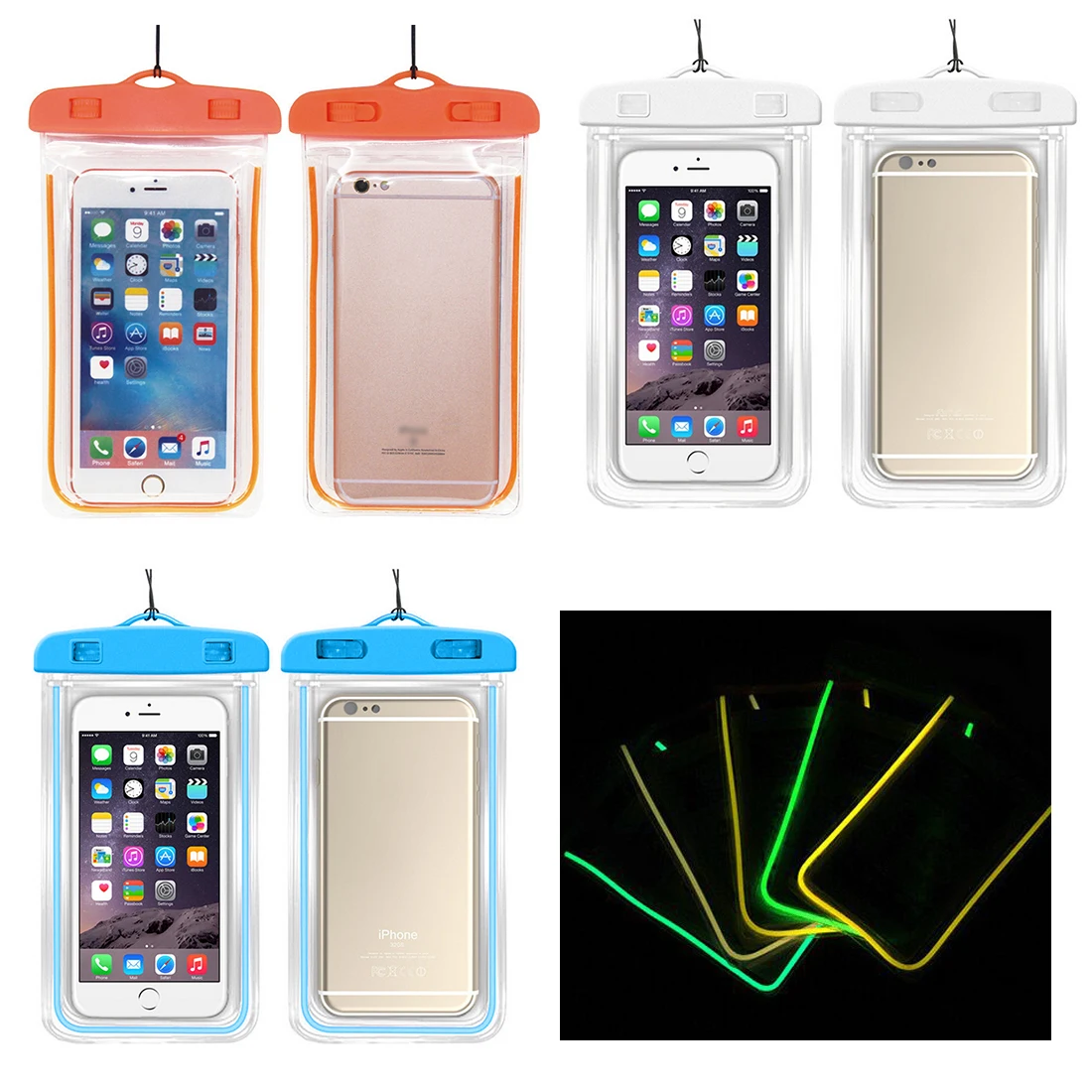 LYKL водонепроницаемая сумка с сумкой для подводного освещения Чехол мобильного