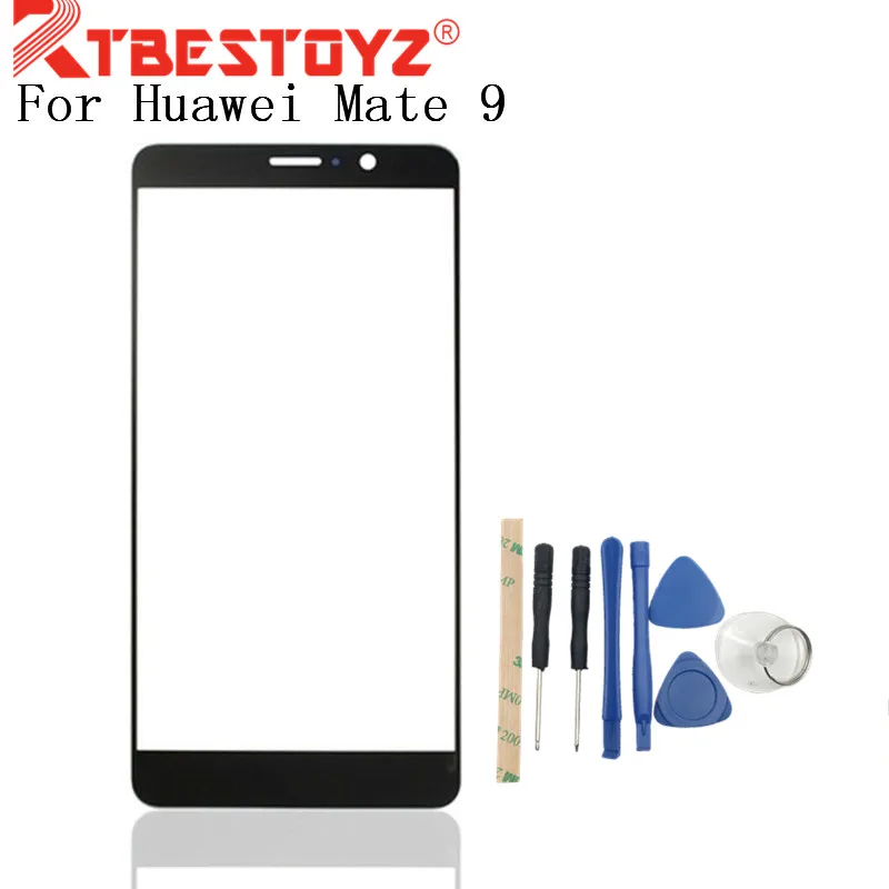 

RTBESTOYZ For Huawei Mate 9 Touch Lens Front Glass outer Lens Cover Screen Protector For Huawei Mate9 Phone Touch Lens