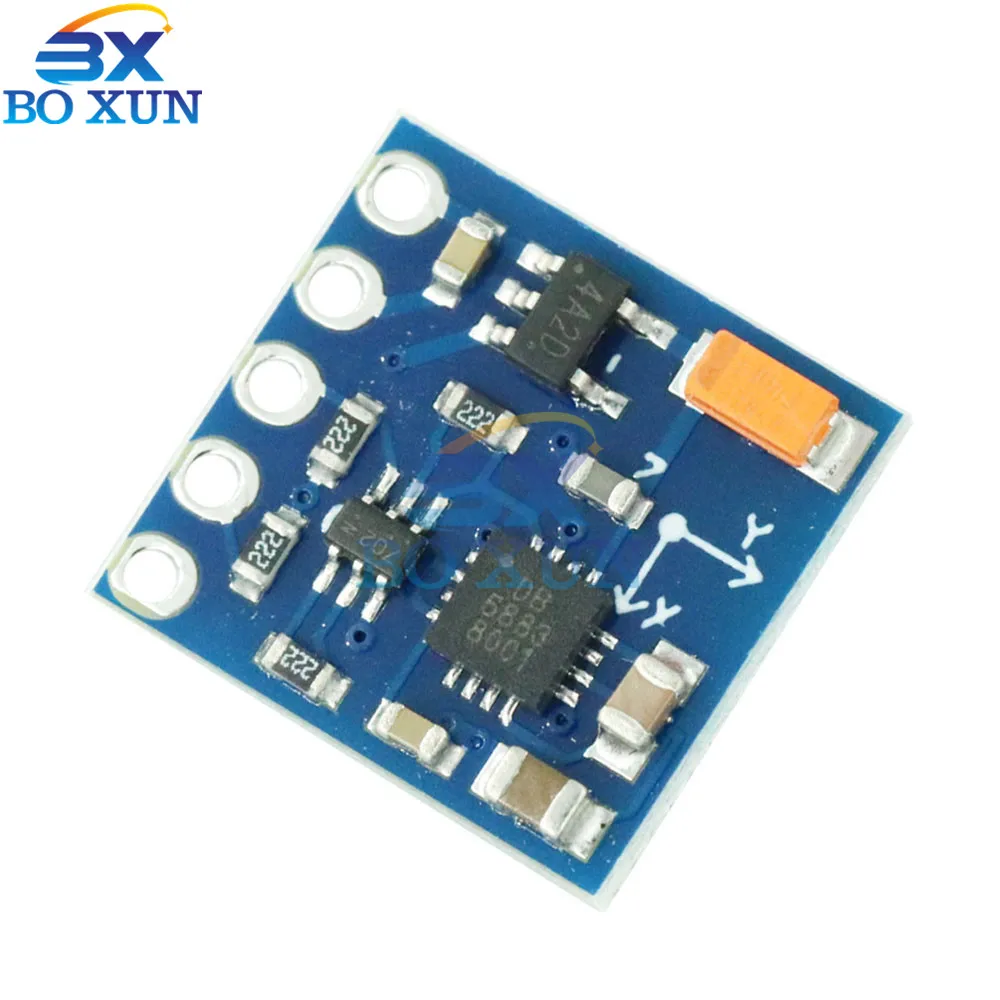 GY 271 GY271 HMC5883L 3 V 5 Три тройной оси Магнитный полевой Компас магнитометр Модуль