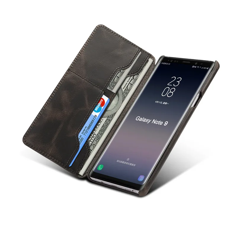Роскошный чехол для Samsung Galaxy S10 S9 Plus Lite телефона в стиле ретро из натуральной кожи