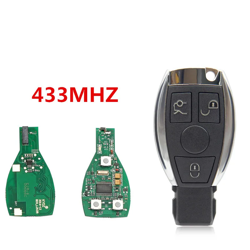 Keydiy 3 кнопки Интеллектуальный Автомобильный ключ дистанционного управления для Mercedes для Benz Год 2000+ NEC& BGA Стиль Авто пульт дистанционного управления 315 МГц/433 МГц