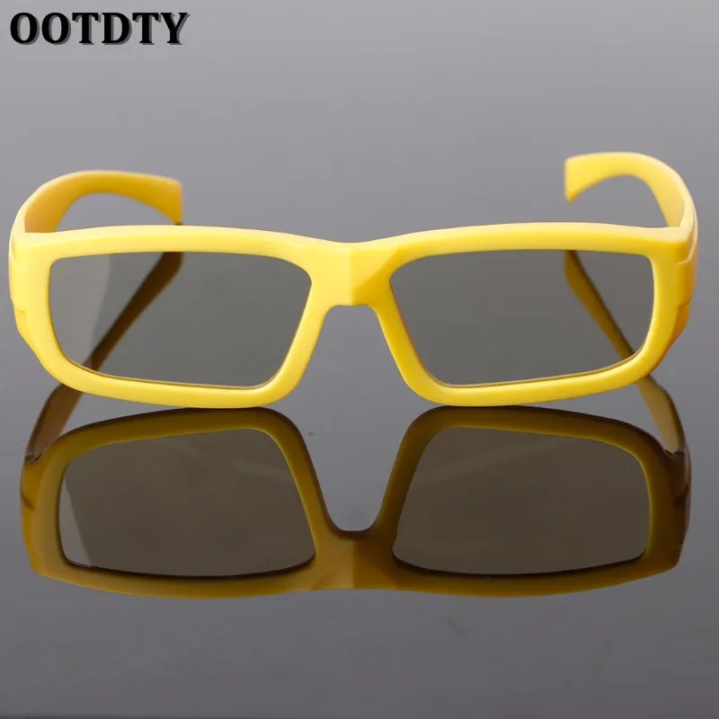 OOTDTY Детские круговые поляризованные Пассивные 3D очки для настоящего D ТВ Кино |