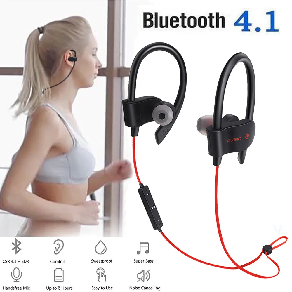 CARPRIE наушники беспроводные Bluetooth спортивные потонепроницаемые стерео td0928 Прямая
