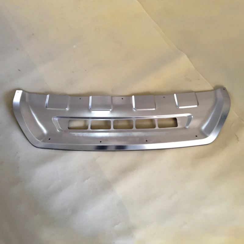 VW Volkswagon Touareg Stainless Steel Front + Rear Bumper Skid Protector Guard Plate For 2011-2014 2 PCS free shipping . | Автомобили и