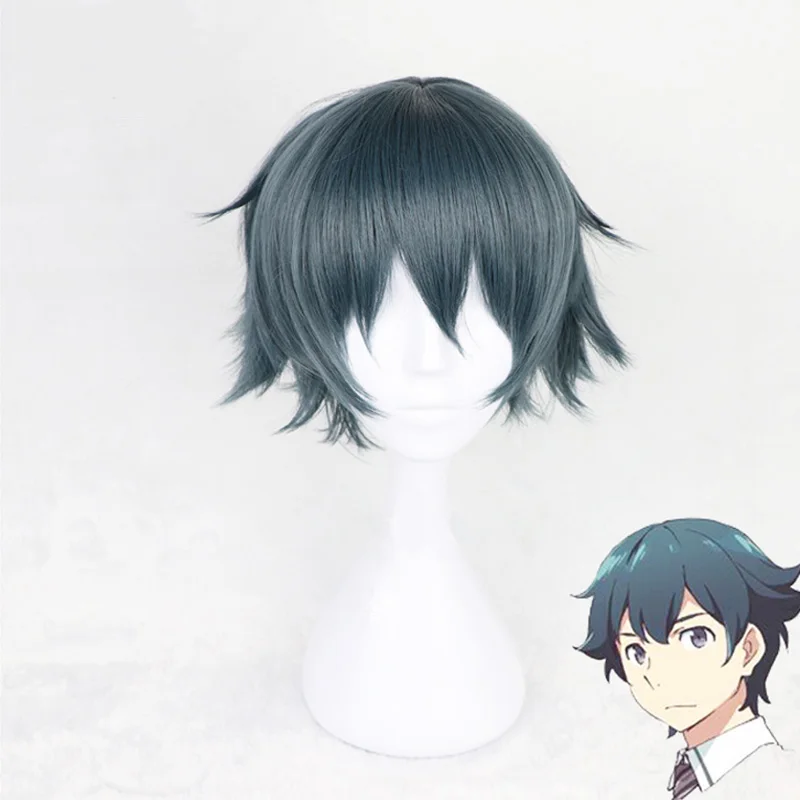 Coshome eromana Sensei Izumi Sagiri карнавальный парик маска Длинные прямые синтетические