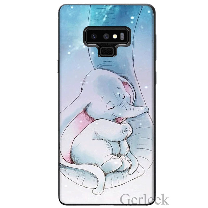 Мягкий ТПУ чехол Desxz Dumbo для samsung Galaxy S6 S7 Edge S8 S9 S10 S10e Plus Note 8 9 M10 M20 M30 | Мобильные