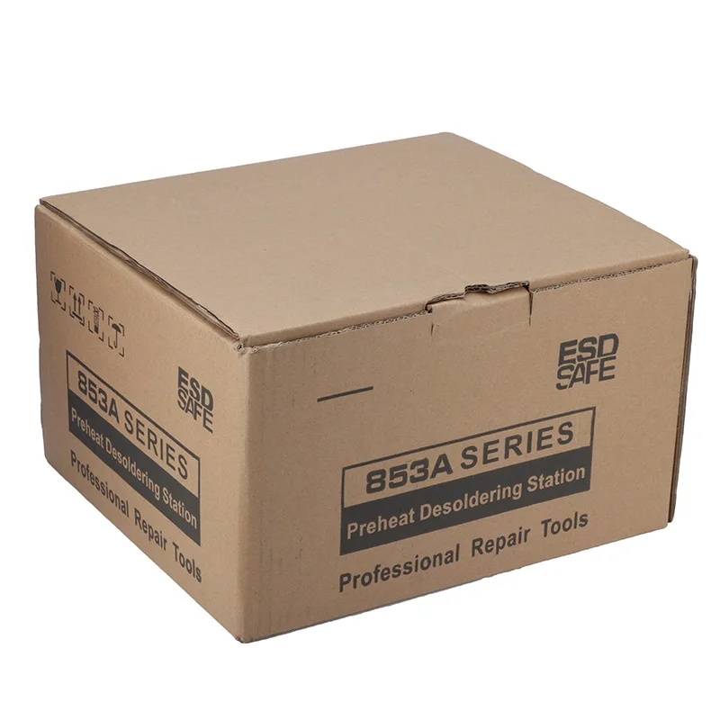 YIHUA 853A 220V 50HZ цифровая паяльная станция высокой мощности ESD BGA PCB Распайка ИК