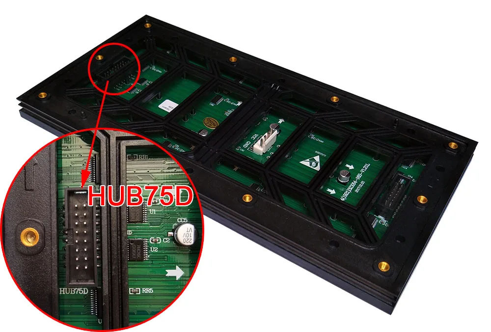 P4 наружный RGB светодиодный дисплей модуль по индивидуальному заказу 1/16