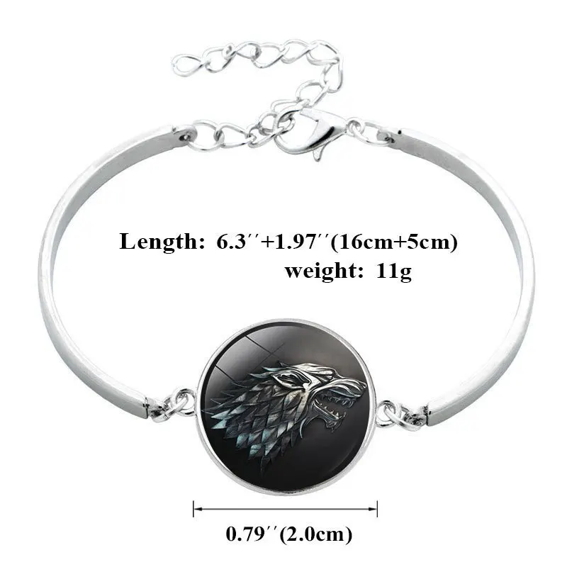 New Game Of Thrones Bracelets A Song Ice And Fire silver For Men Women Boys Girls gifts Drop Shipping | Украшения и аксессуары