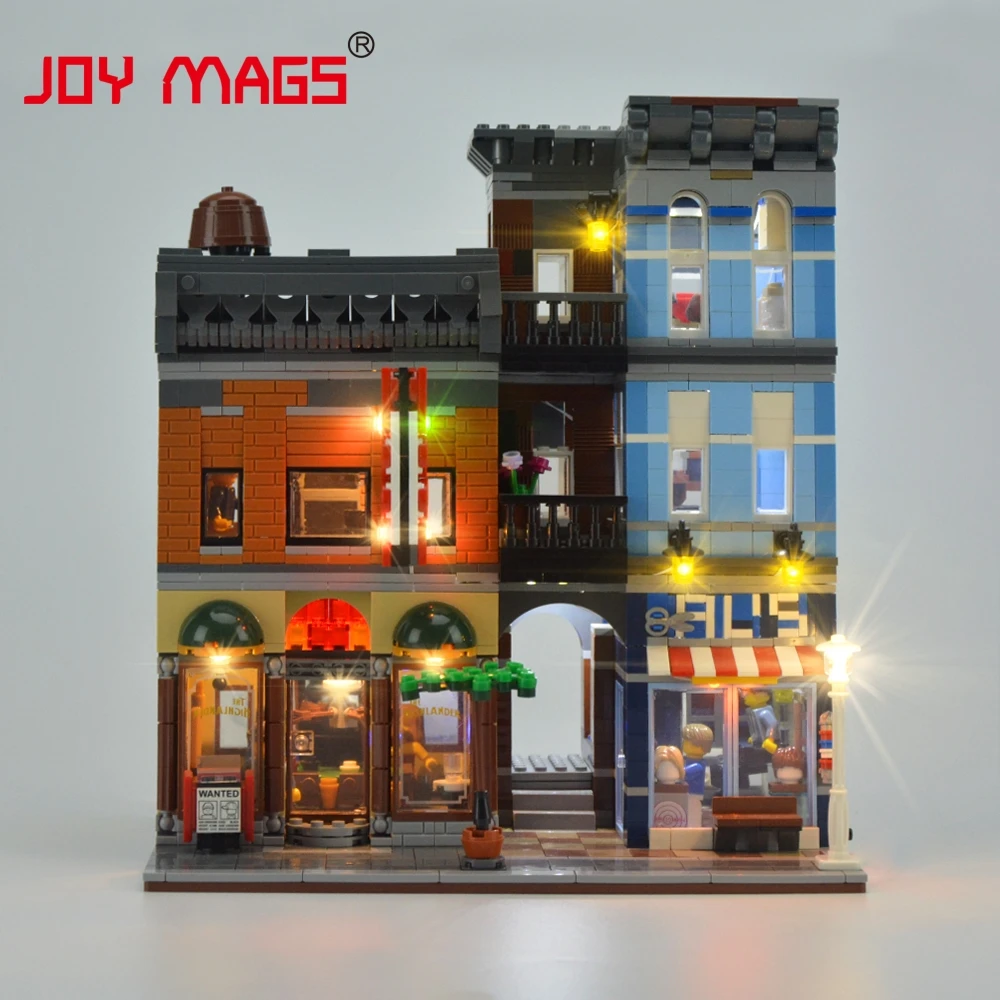 Комплект со светодиодсветильник кой JOY MAGS для 10246 творческого детектива