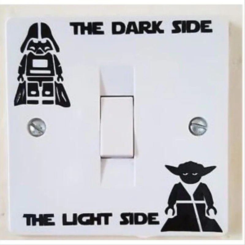 Горячая Распродажа новые 3d наклейки на стену для детей комнаты Звездные войны