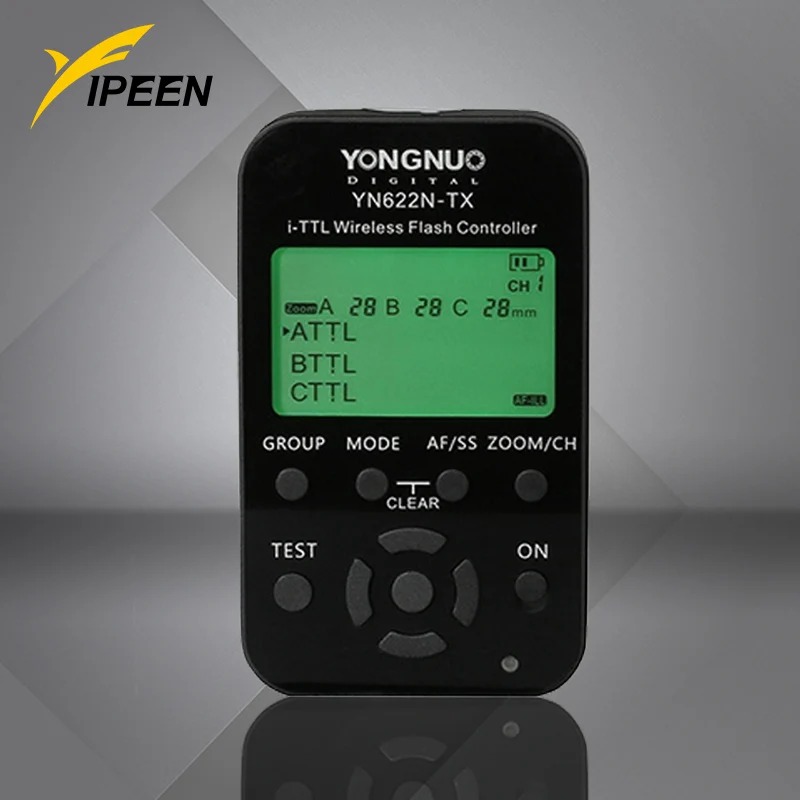 Беспроводной триггер передатчик Yongnuo для камеры Nikon HSS 1/8000s YN 622NTX с функцией