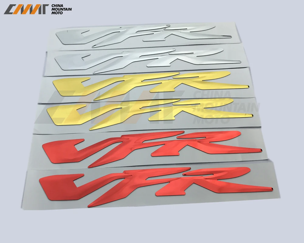 3d наклейка на мотоцикл с логотипом VFR для HONDA VFR400 VFR800 VFR1200 (VFR) Badge|Наклейки и