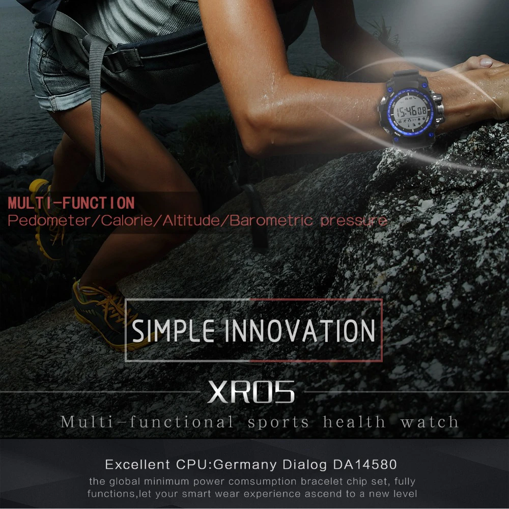 FREZEN XR05 открытый Смарт-часы спортивные водостойкие Wacth высота Шагомер Bluetooth 4 0 для