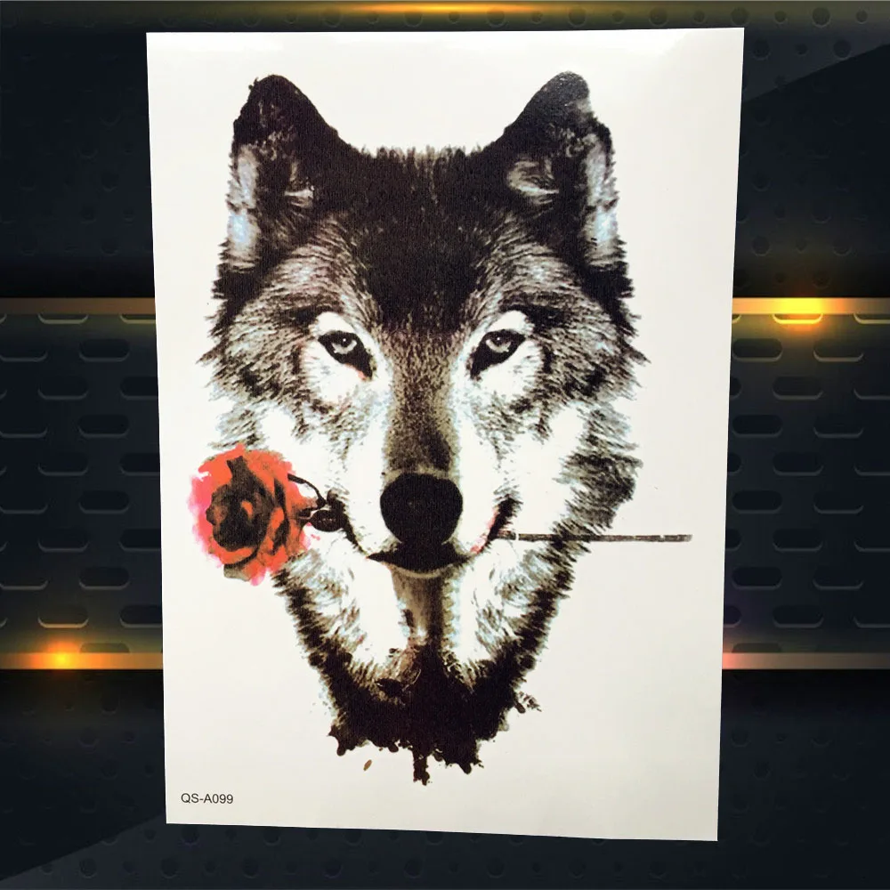 Индийский воин водонепроницаемый временная татуировка женский боди-арт рука