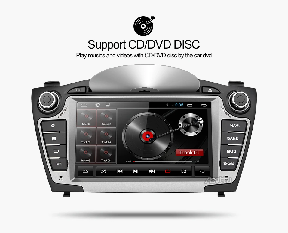 Asottu ZIX357060 Android 7,1 2G+ 32G для hyundai IX35 Tucson 2011 2012 2013 gps навигация 2 din Автомобильный dvd-плеер gps Радио стерео