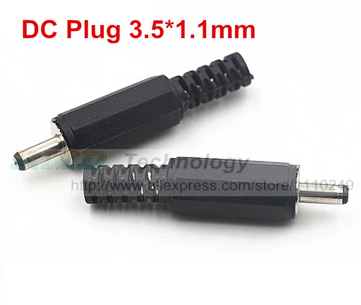 

DC Power plug 3.5 x 1.1 mm for Welding line 20pcs/lot free shipping