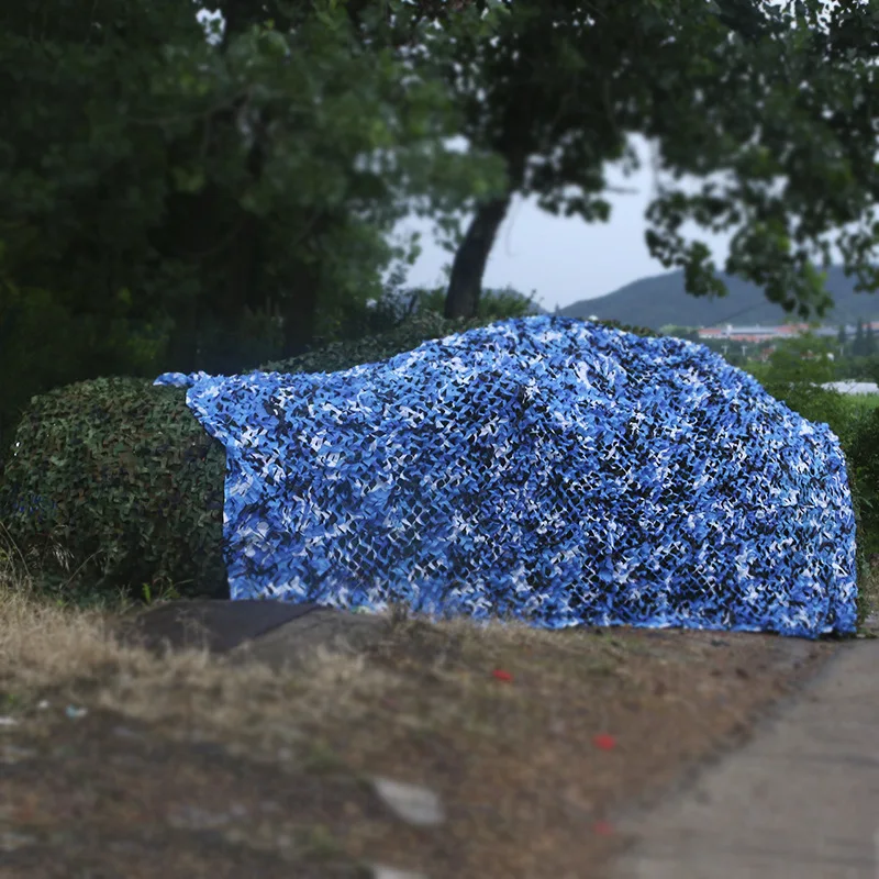 2x5 м Военная камуфляжная затеняющая сетка из ткани Оксфорд для кемпинга на