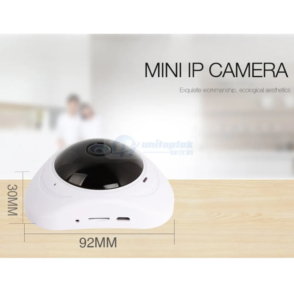 360 градусов HD 3MP 3D Виртуальная реальность Wi Fi IP камера панорама детский монитор