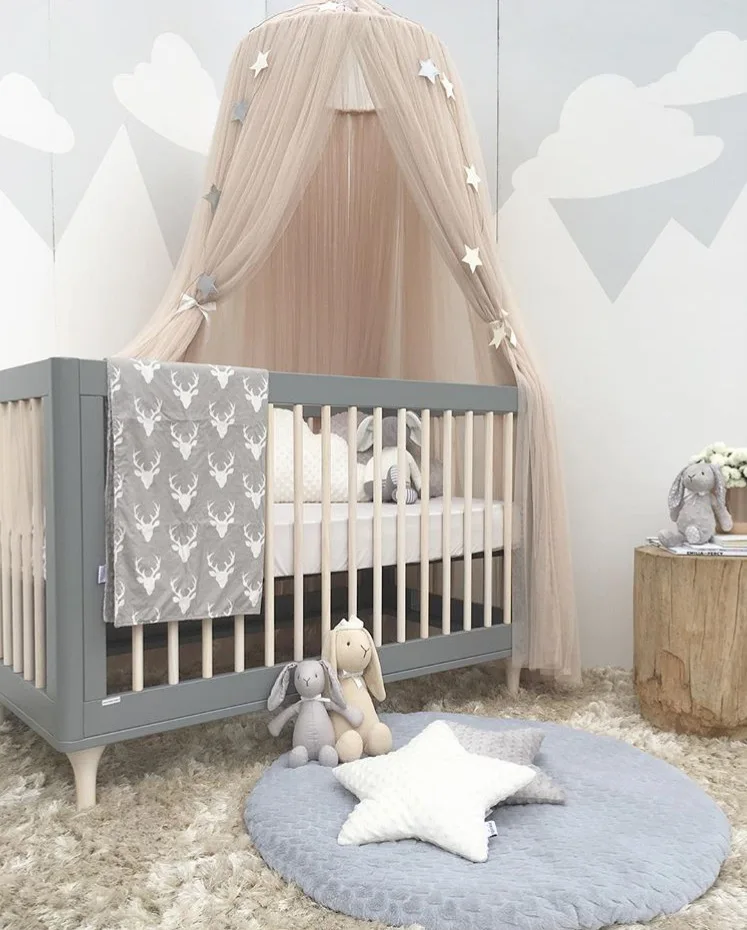 Скандинавские ins Индивидуальные детские комнаты decorationdome мечта Корона занавес