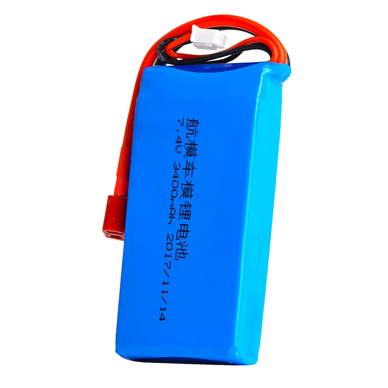 ZDF RC lipo батарея 2S 7 4 V 3400mAh 20C Max 40C для гонки вертолет автомобиль лодка Квадрокоптер