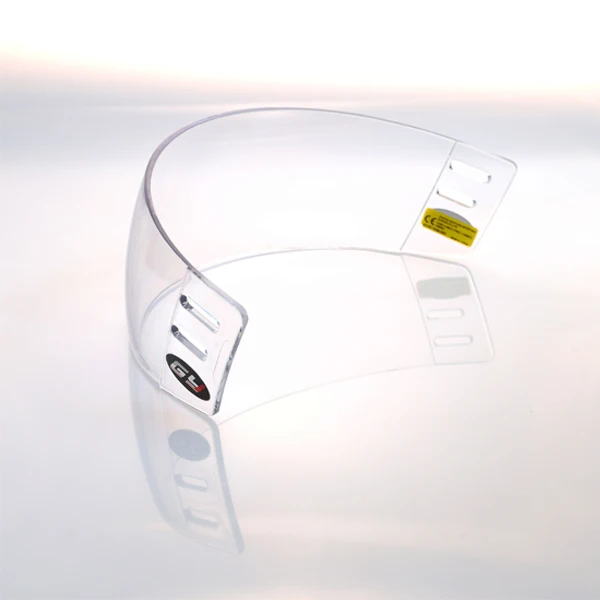 Лидер продаж 2018 высококачественный прозрачный хоккейный козырек для хоккейного