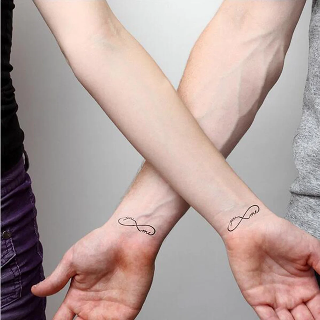 Водостойкая Временная тату-наклейка Геометрическая татуировка переводная