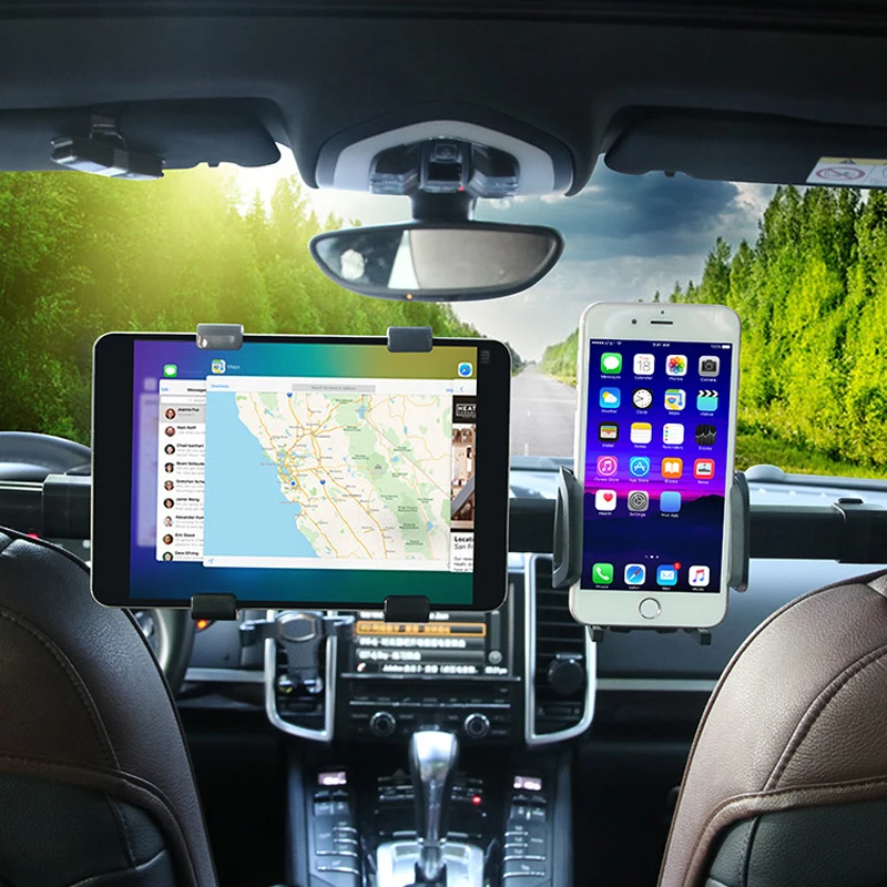 2 в 1 автомобильный держатель для заднего сиденья|car back holder|mobile phone holder autophone seat |
