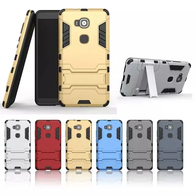 Чехол для huawei Ascend G8/G7 Plus с подставкой жесткая защитная задняя крышка G8/G 7 щит