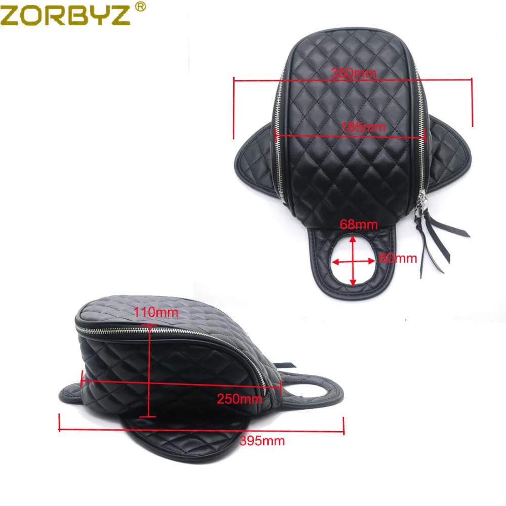 Водонепроницаемый магнитный мотоциклетный чехол ZORBYZ из искусственной кожи с