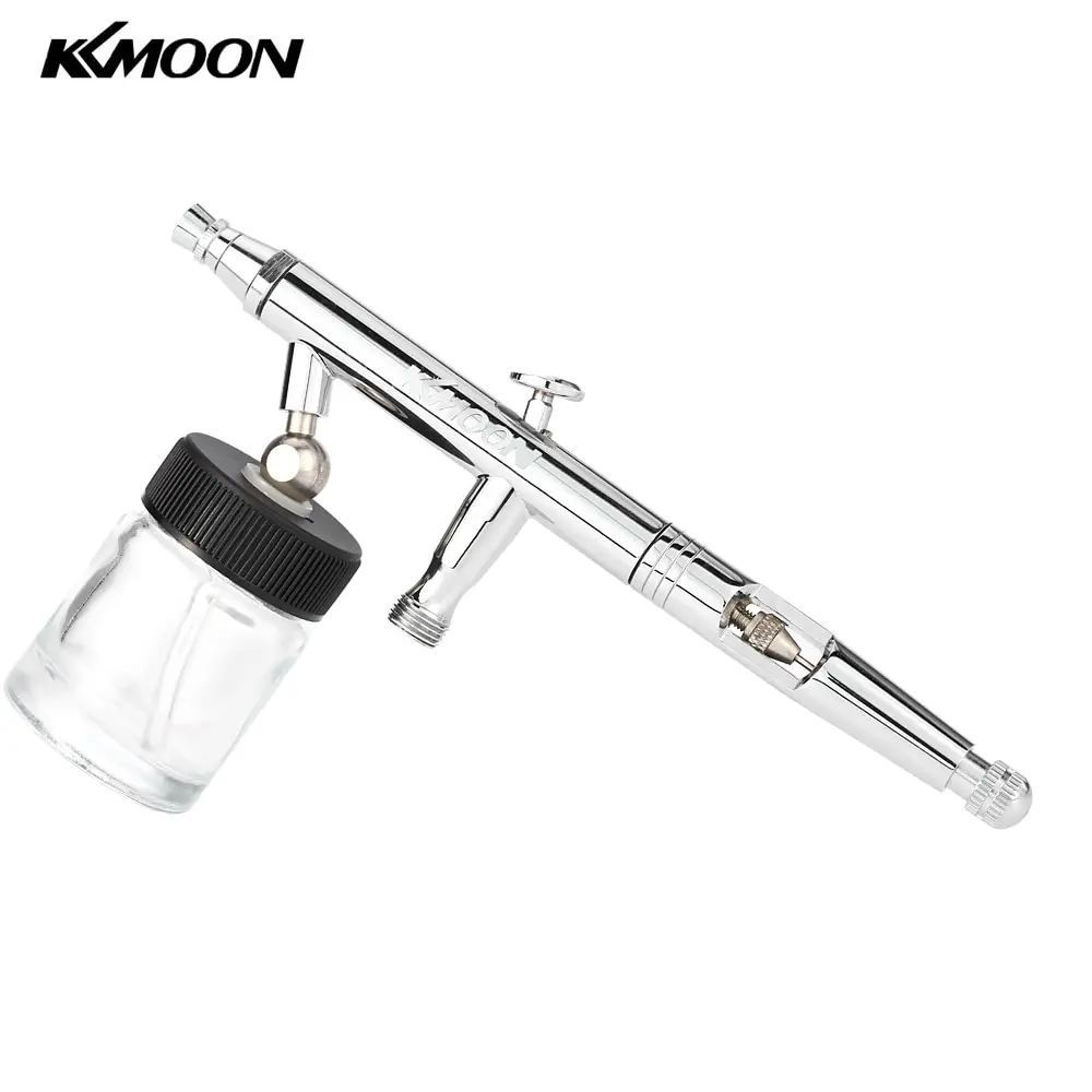 Двойного действия комплект компрессора для аэрографа краски пистолет Air кисточки Пескоструйный Аппарат