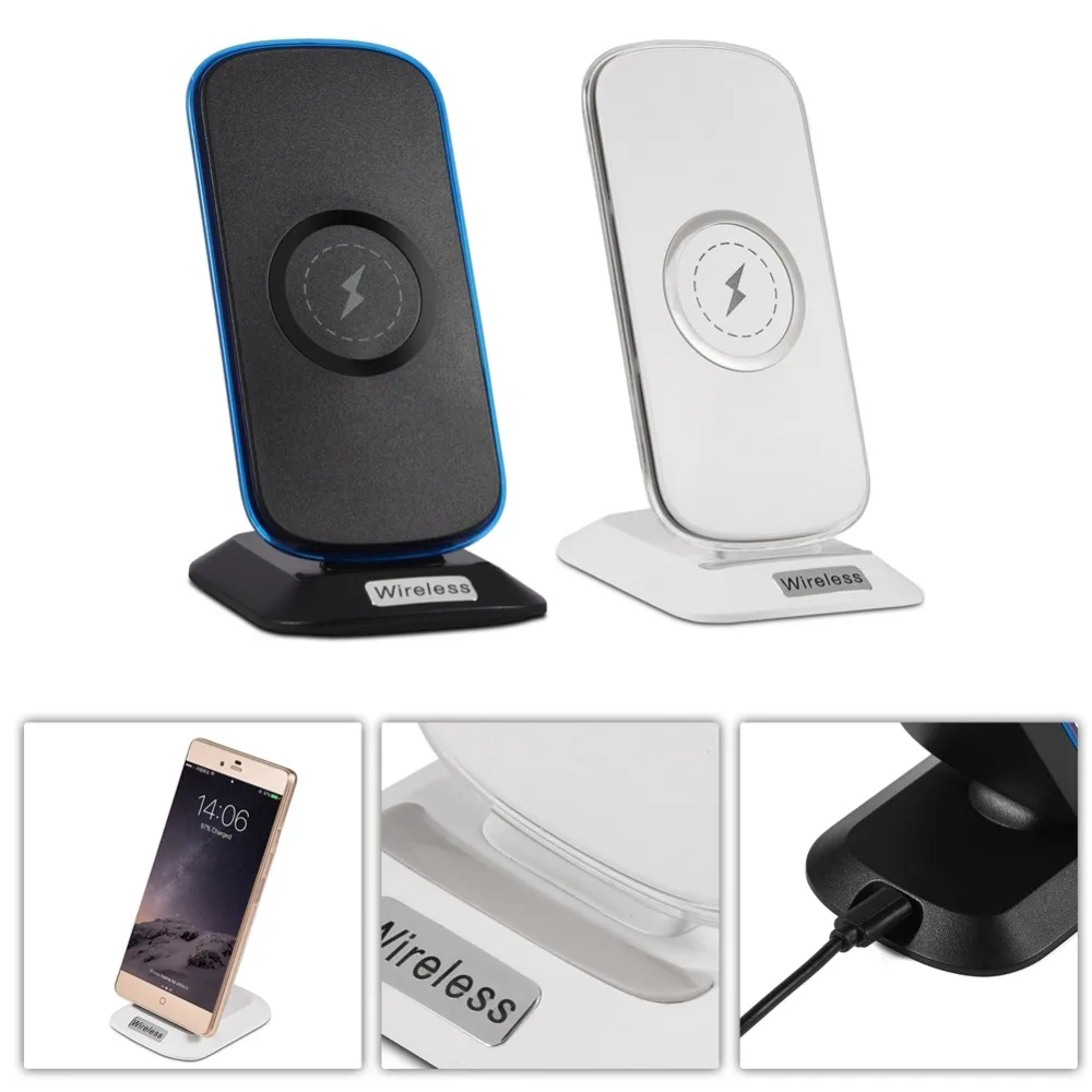 SOONHUA 10W Qi Wireless Charger Stand For iPhone X XS Max 8 Plus Mobile Phone Fast Charging Holder Samsung S9 S8 | Электроника