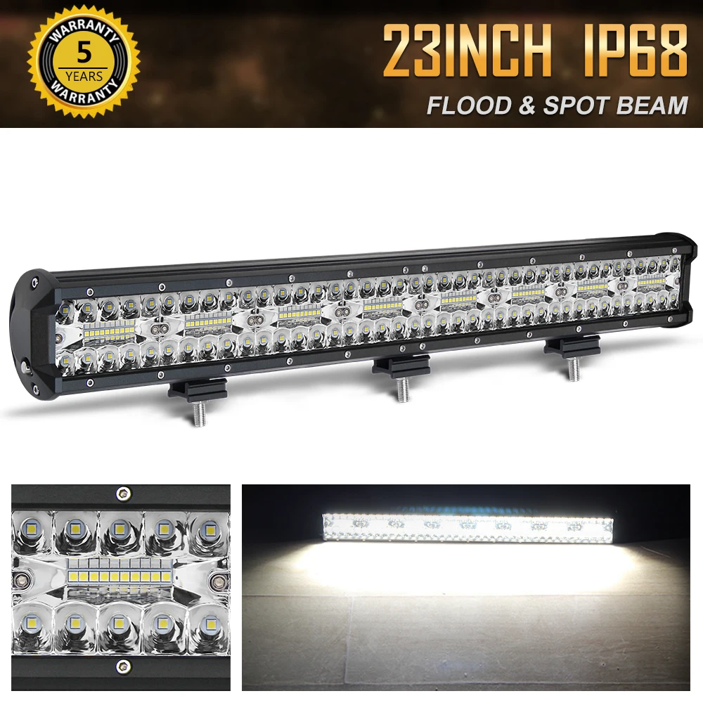 CO LIGHT 23 &quot3 ряда светодио дный свет бар 480 Вт Offroad светодиодный рабочий 12 В в 24 авто