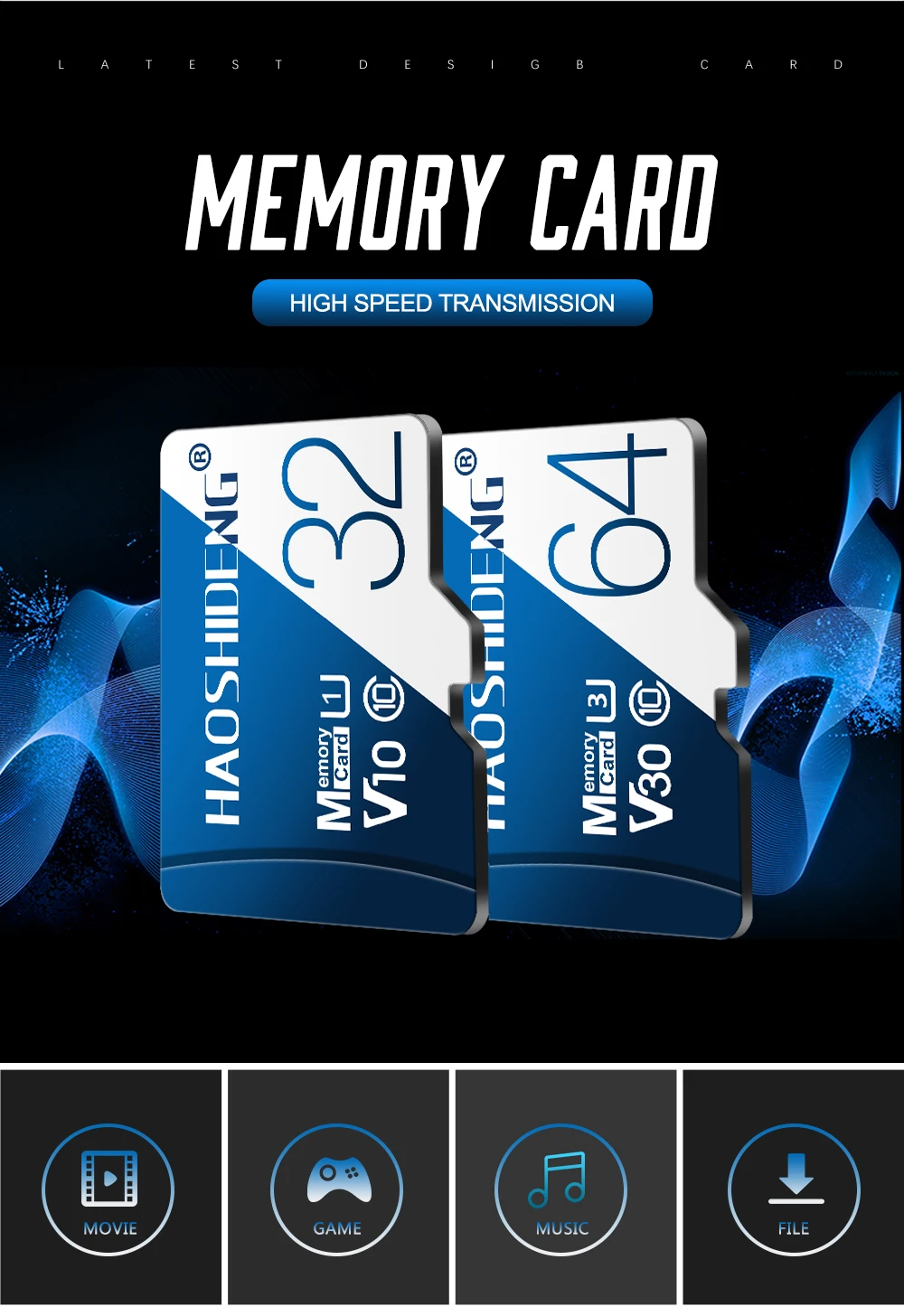 Высокое качество, micro sd 128 ГБ, microSD карта, 64 ГБ, 32 ГБ, карта памяти, 16 ГБ, 8 ГБ, флеш-карта cartao de memoria mini sd/tf