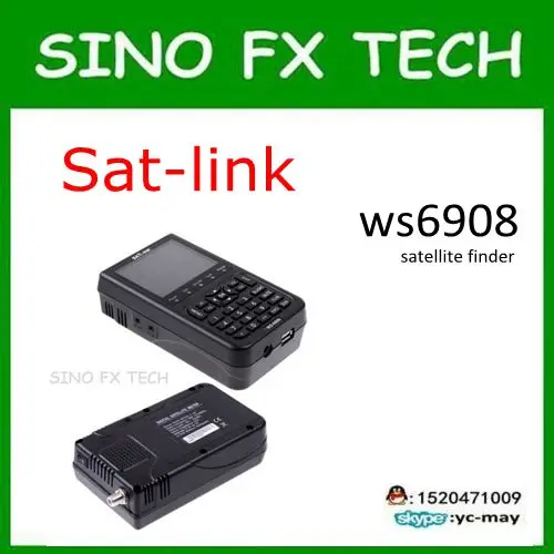 Бесплатная доставка Новый оригинальный Satlink WS 6908 3 5 DVB S F T Цифровой спутниковый