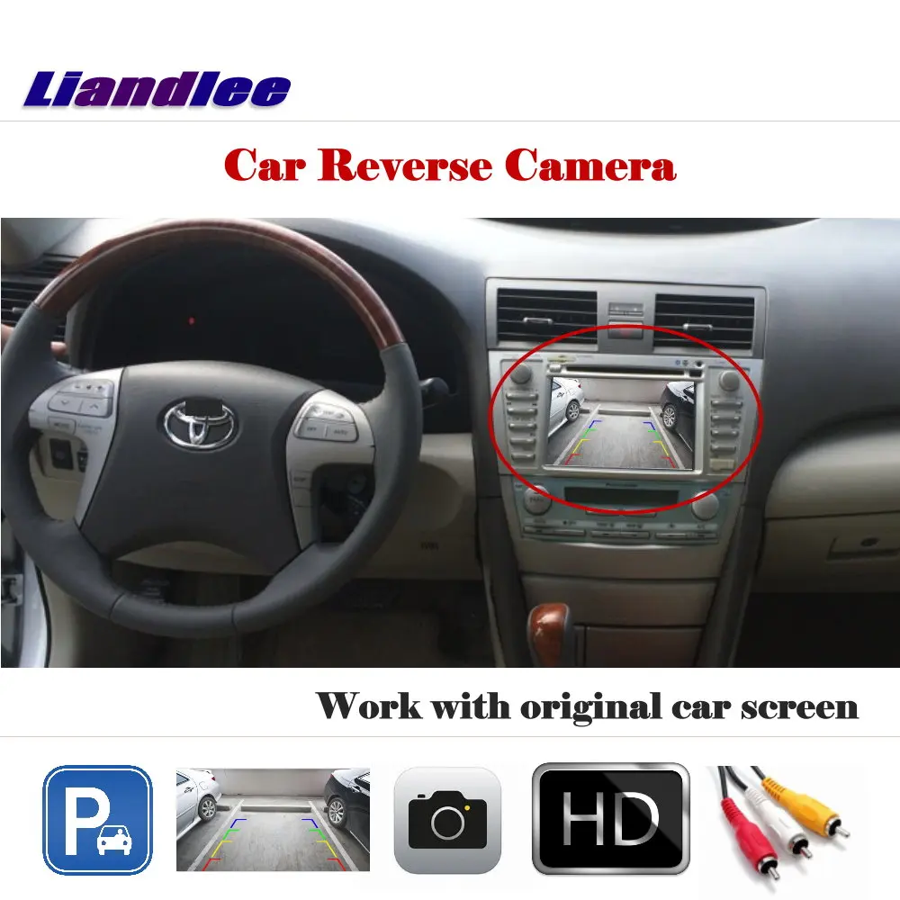 Камера заднего вида Liandlee для Toyota Camry XV40 2006 ~ 2011 дюйма HD CCD | Автомобили и мотоциклы
