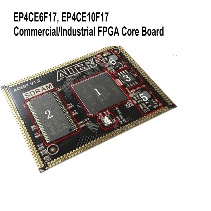 

Altera EP4CE6/EP4CE10 FPGA Core Board SDRAM Stamp Hole